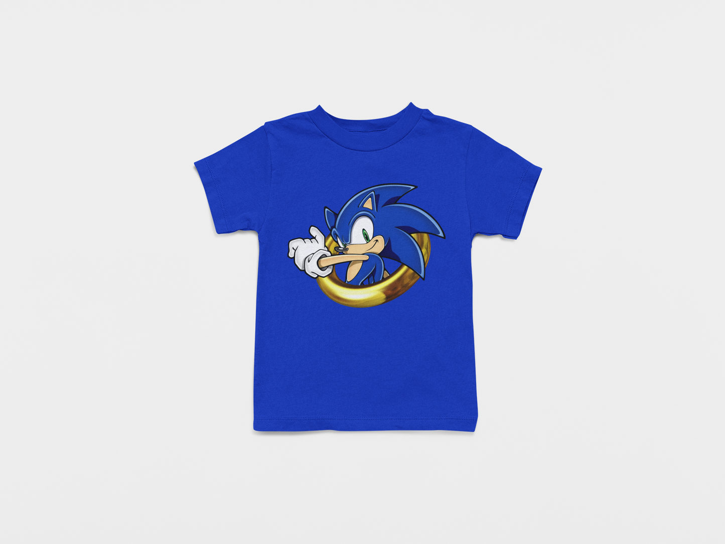 Camiseta Azul de Sonic