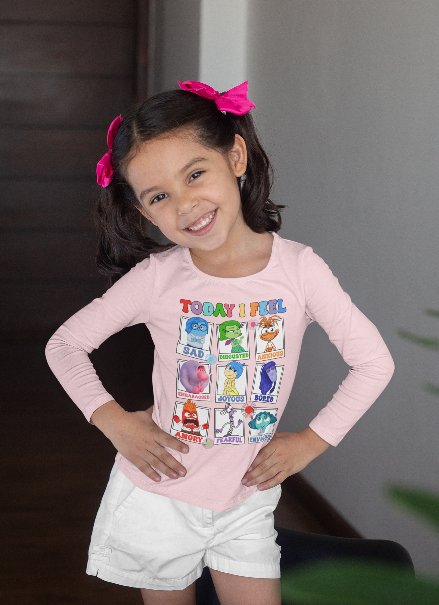 Blusa de los personajes de Intensamente 2