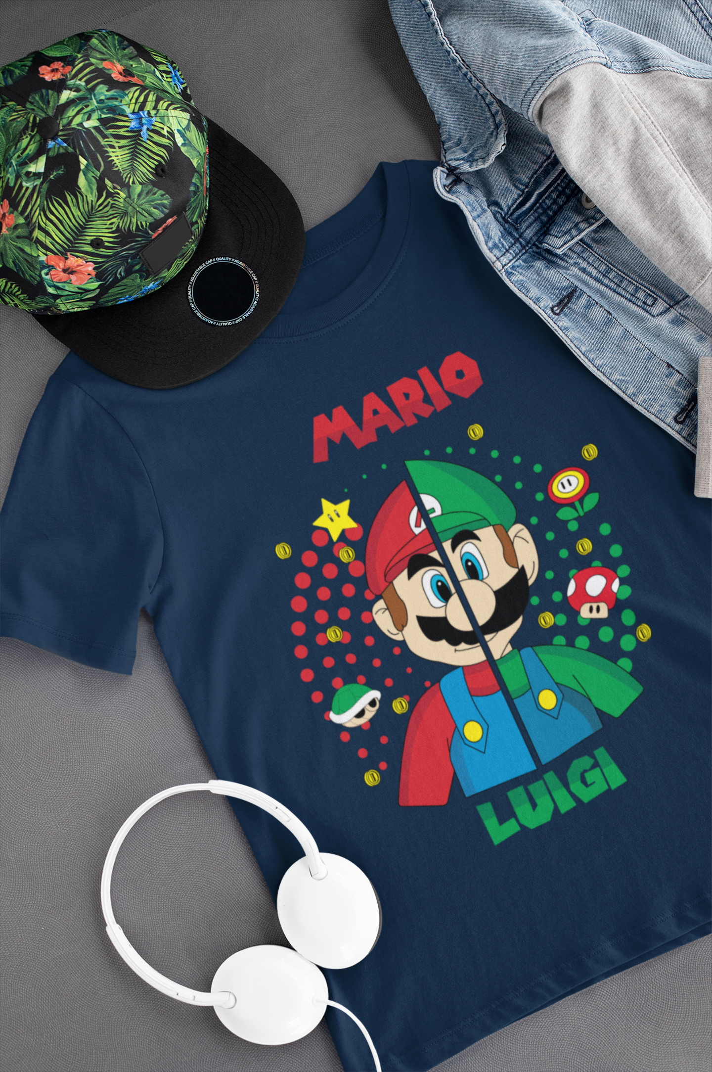 Camiseta de Luigi & Mario