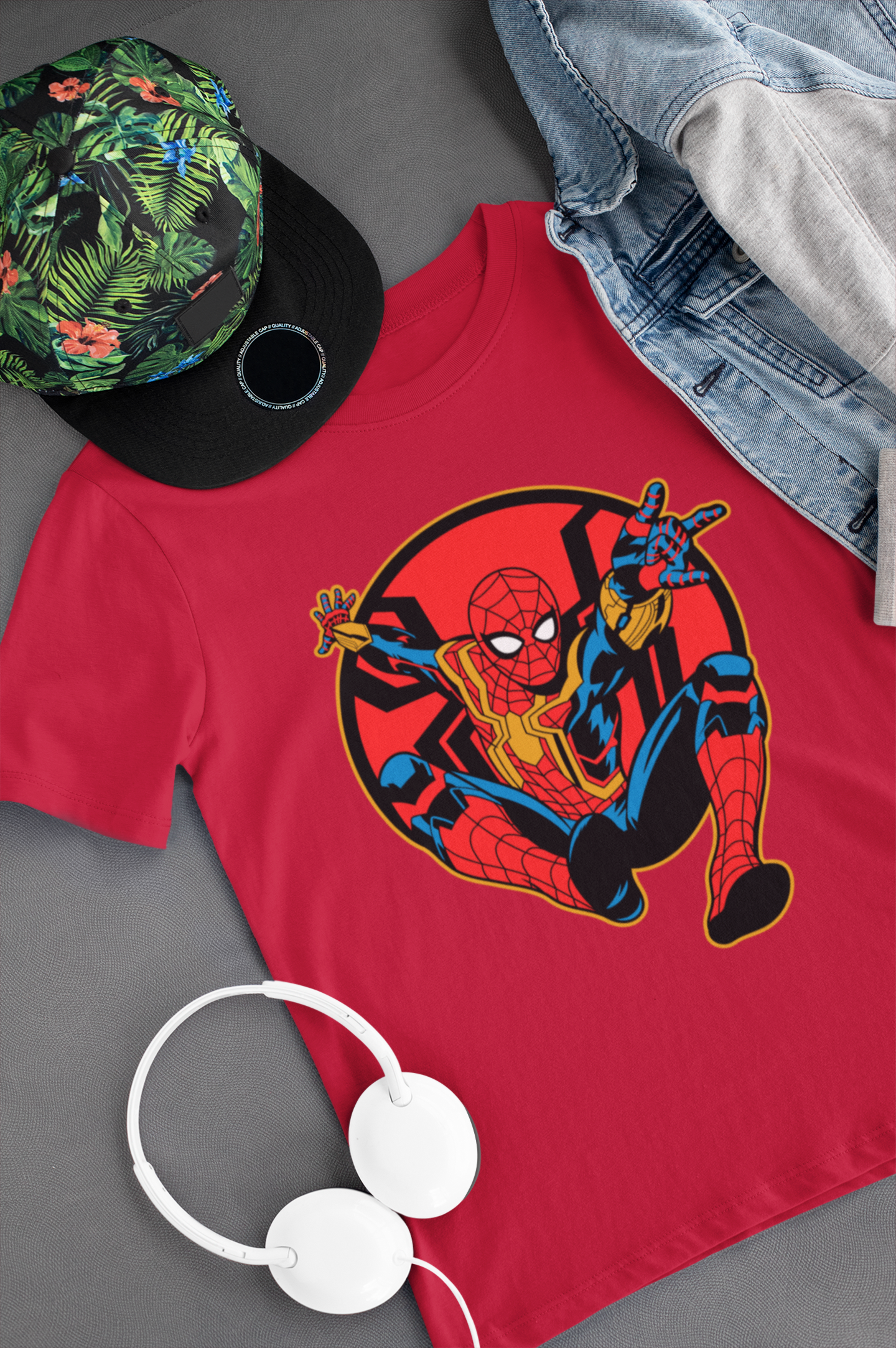 Camiseta Roja de Spiderman 2