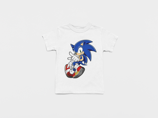 Camiseta Blanco de Sonic