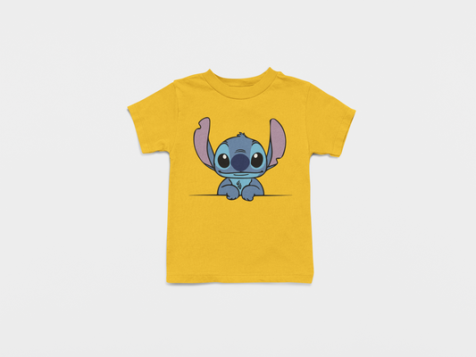 Camiseta Amarilla de Stitch