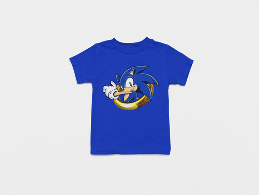 Camiseta Azul de Sonic