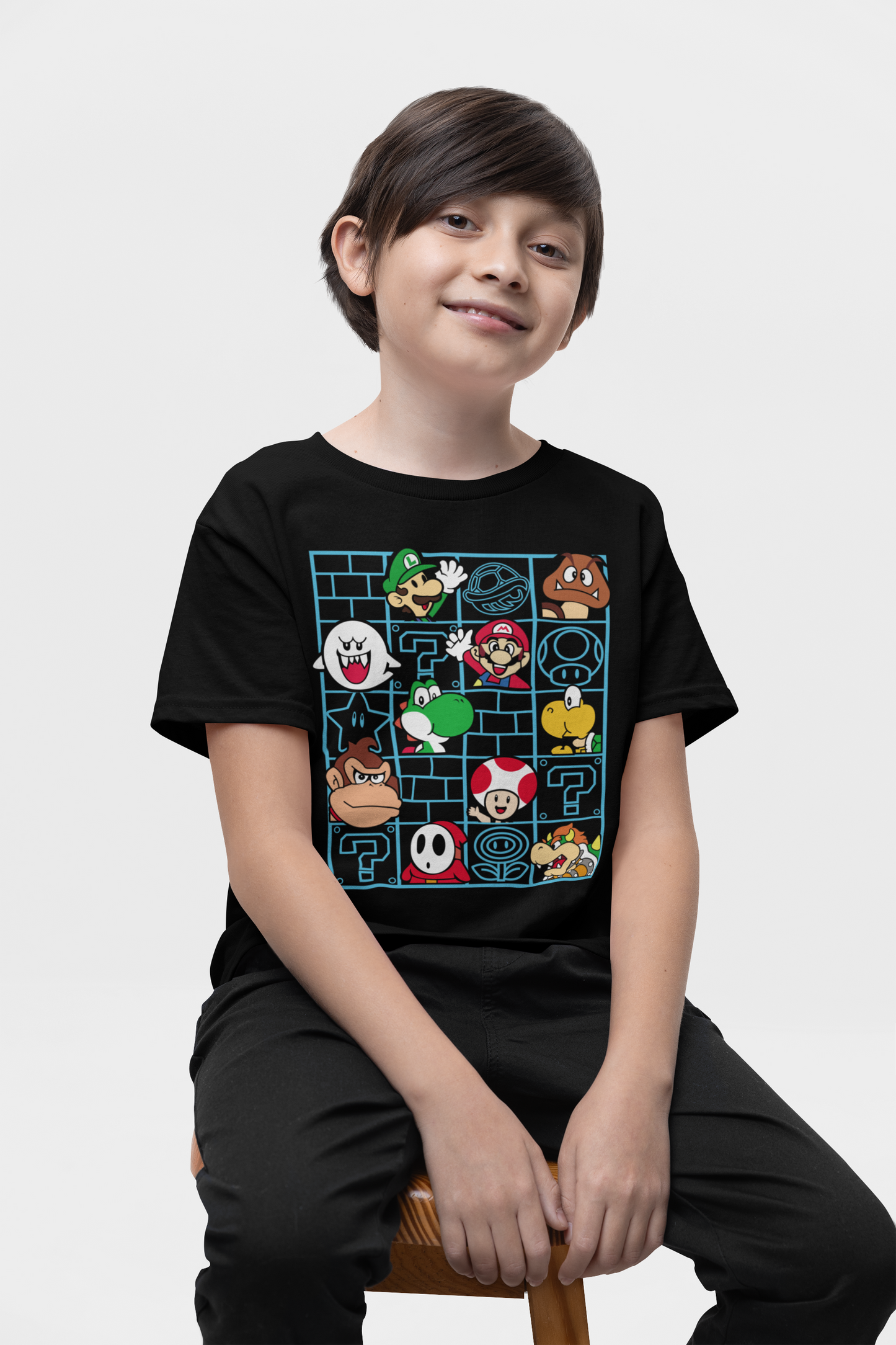 Camiseta de Mario y sus amigos