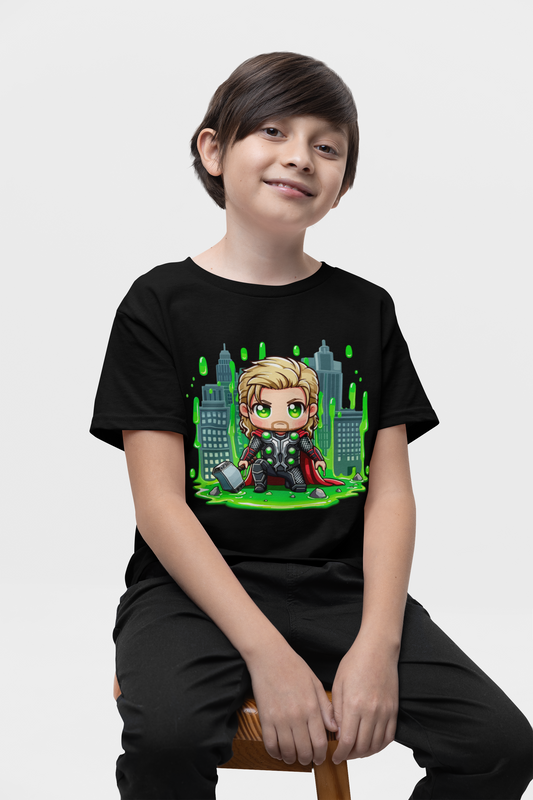Camiseta Negra de Thor