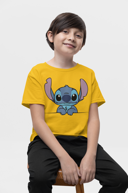 Camiseta Amarilla de Stitch