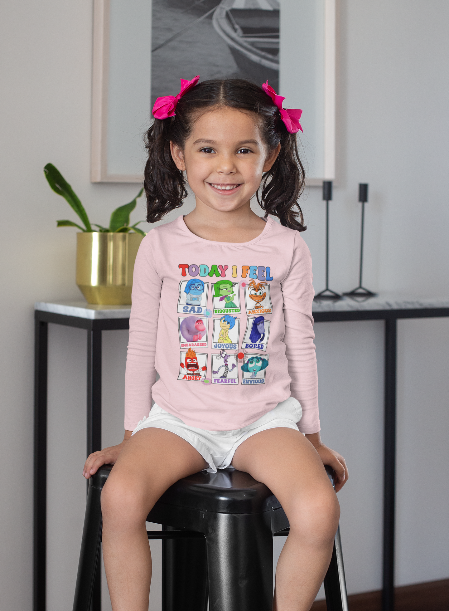 Blusa Rosa de Intensamente