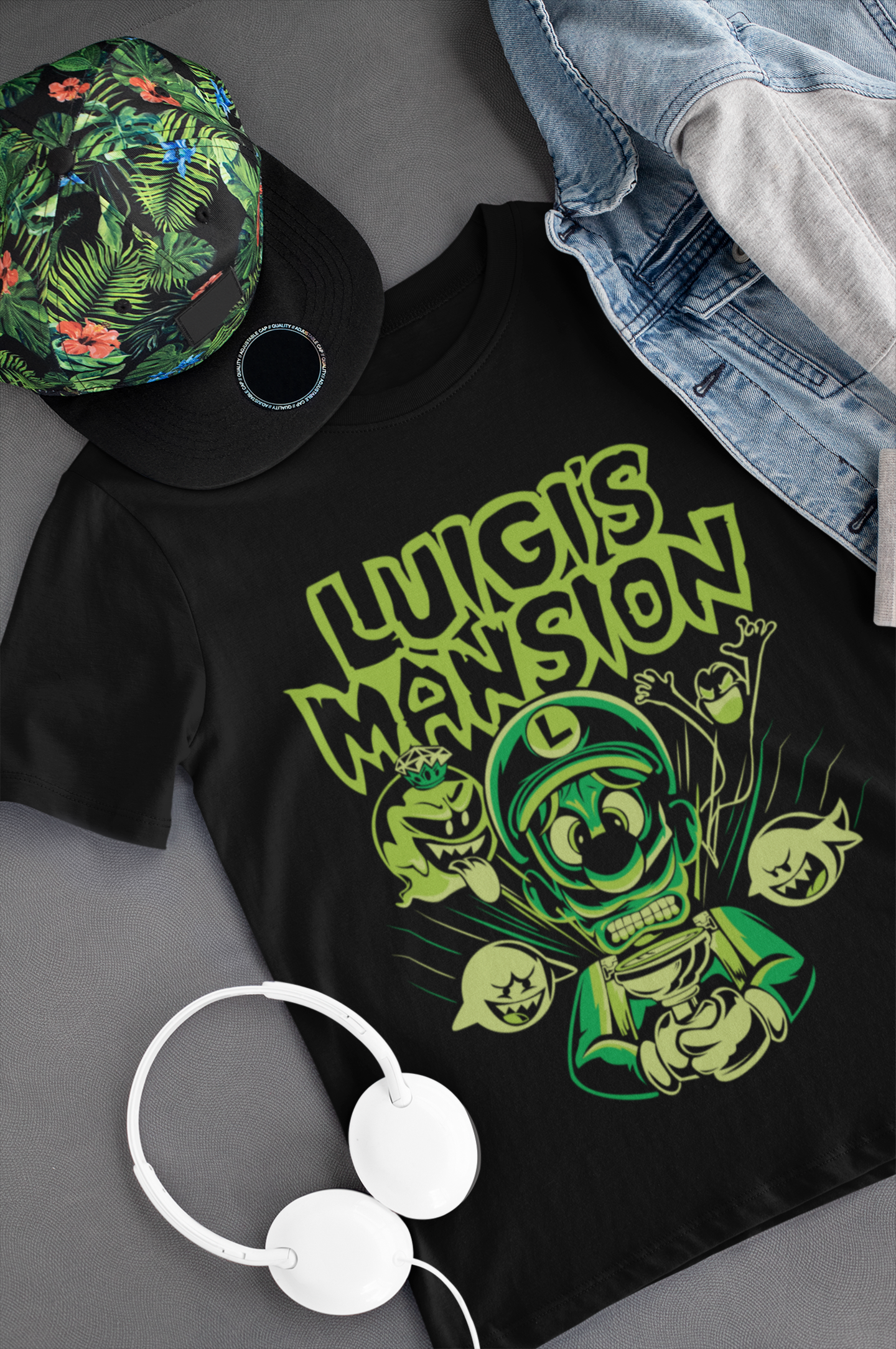 Camiseta de Luigi Mansion